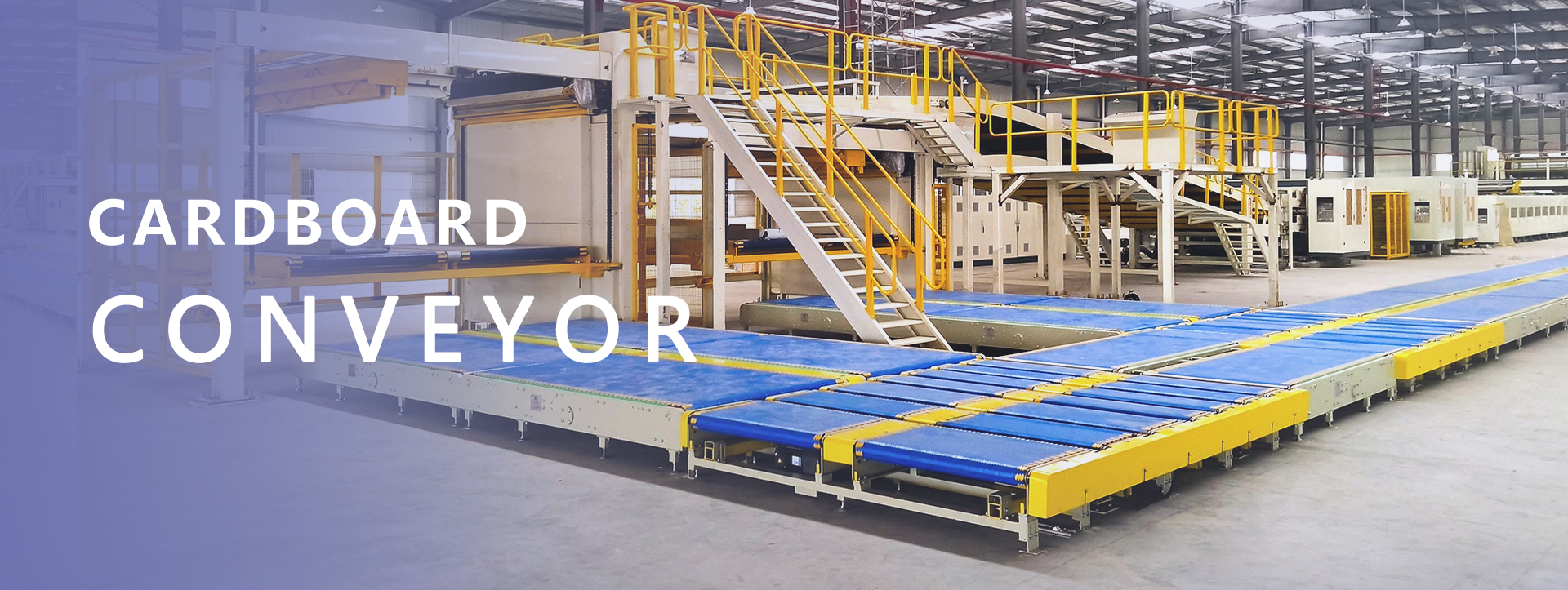 Corrugated conveyor system