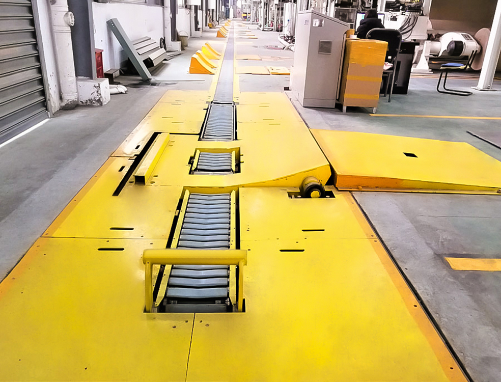 Paper Roll Kicker
Paper Roll Conveyor handling System