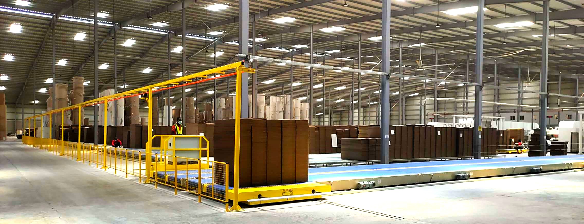 Conveyor technology for the the corrugated industry - TaiYang 