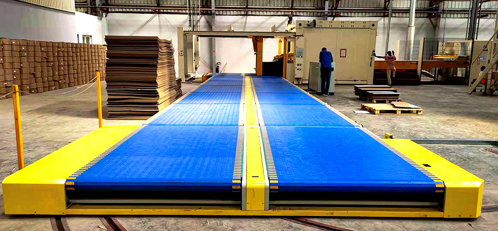 TaiYang Conveyor-Turntable conveyor for Corrugated Industry