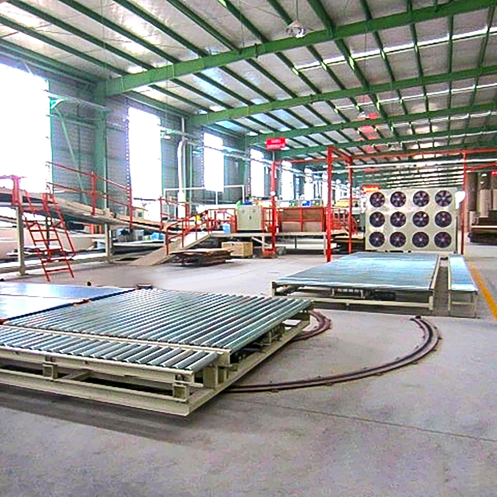 TaiYang Conveyor 90°Roller Turning cart for the corrugated industry