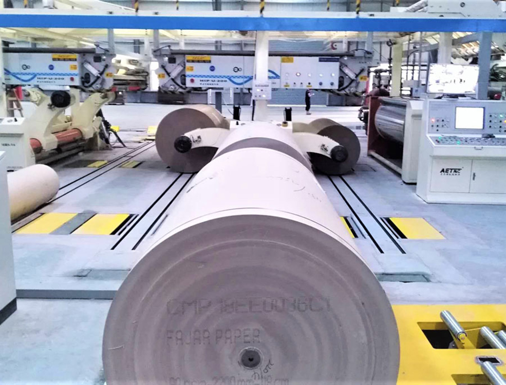Paper roll conveying system taiyang