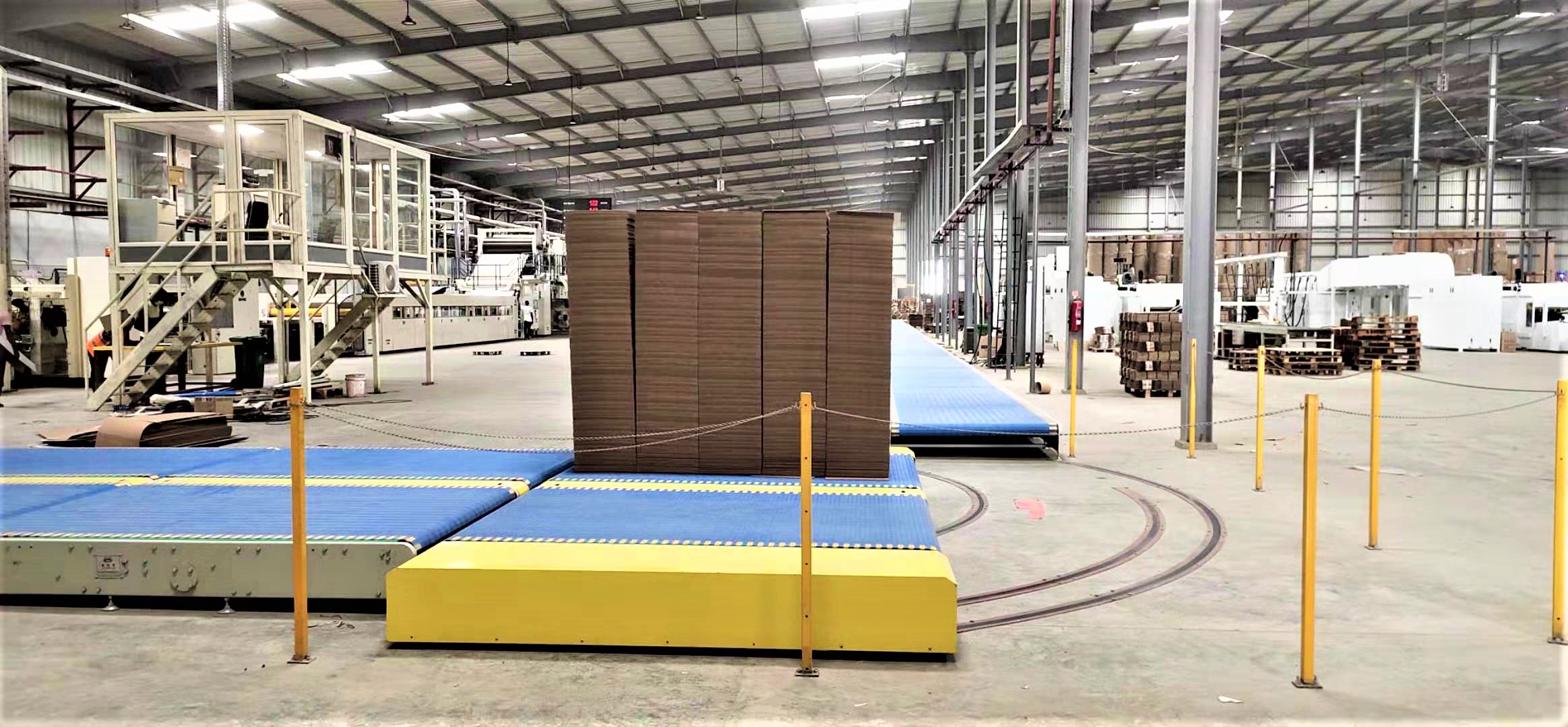 TaiYang conveyor systems for the corrugated industry