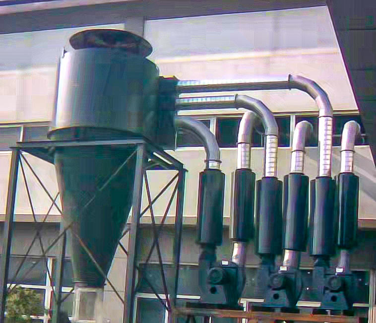 Impact Air Systems & Rotary Material Separator