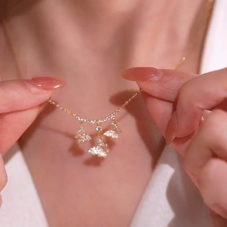 Fashion Versatile Butterfly Necklace