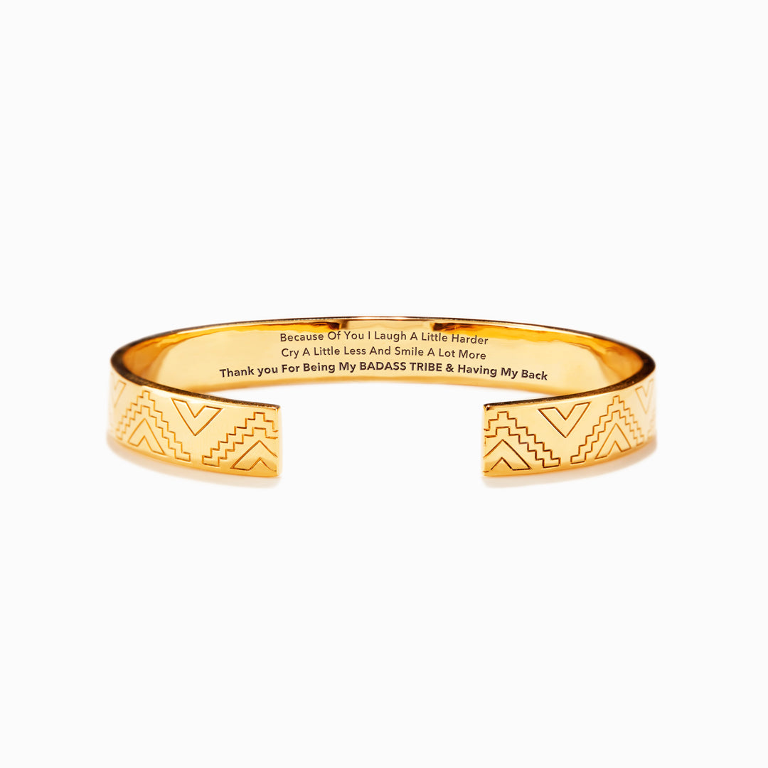 Badass Tribe Golden Triangle Bangle