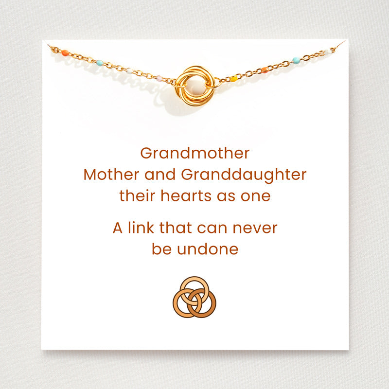 Triple Circle Bracelet