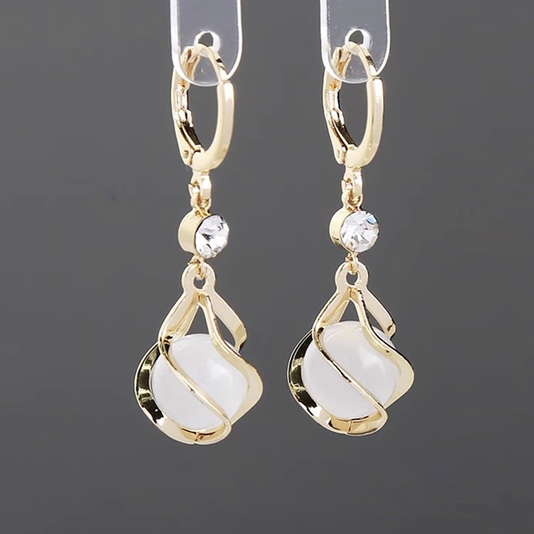 LAST DAY 70% OFF - Elegant Opal Drop Earrings(Buy 2 Free Shipping)