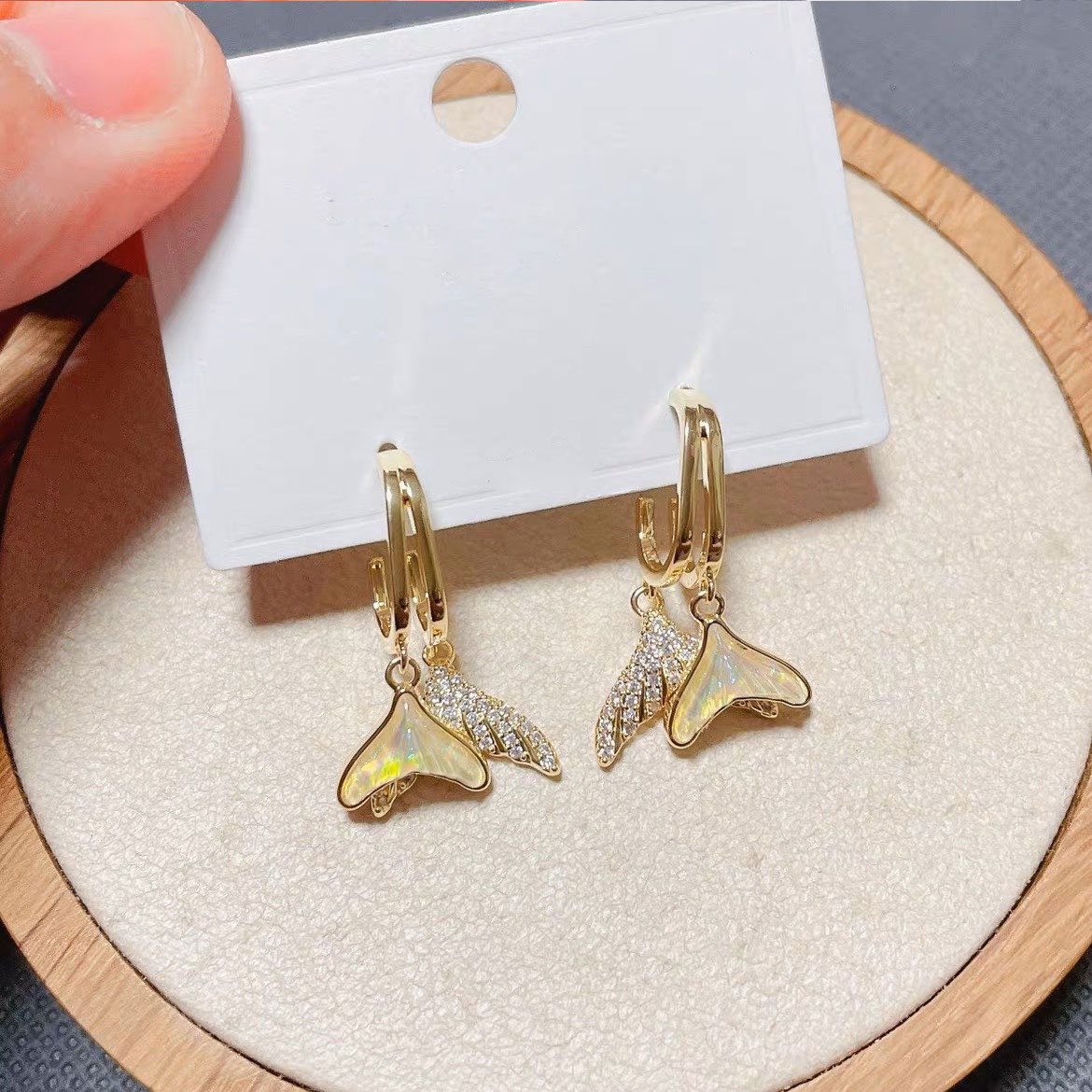Fashion Mermaid Tail Earrings
