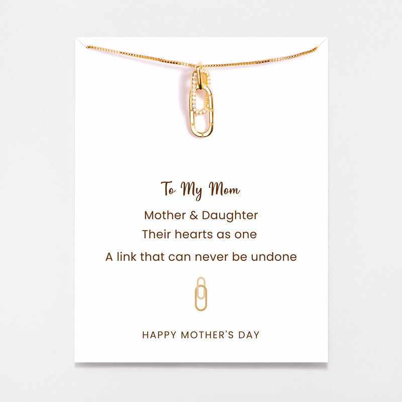 rectangle interlocking necklace