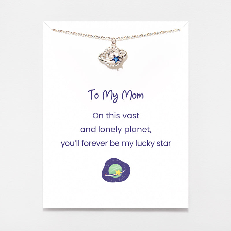 planet necklace