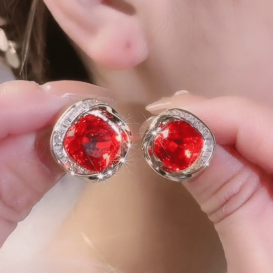 LAST DAY 70% OFF - Fashion Ruby Earrings(Buy 2 Free Shipping)