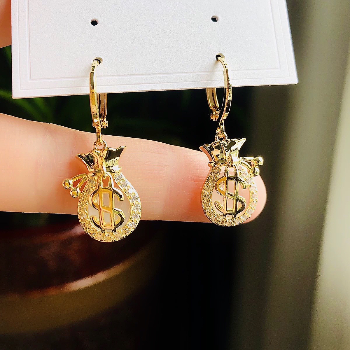 LAST DAY 70% OFF - Lucky Fortune Bag Earrings (Buy 2 Free Shipping)