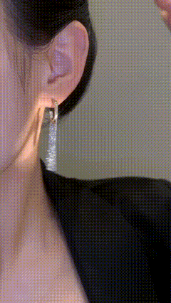 Fashion Soft Silver Tassel Earrings