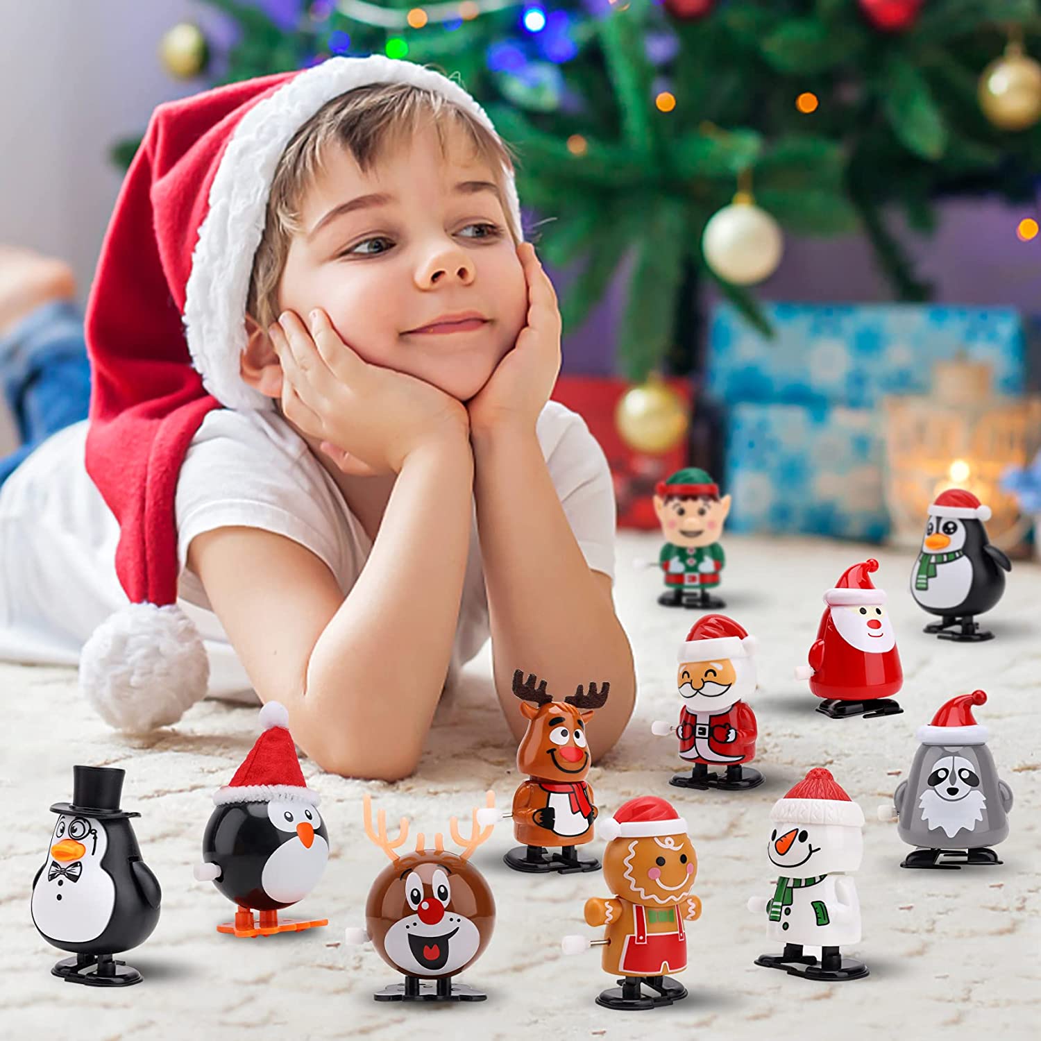 Christmas Mini Clockwork Toy