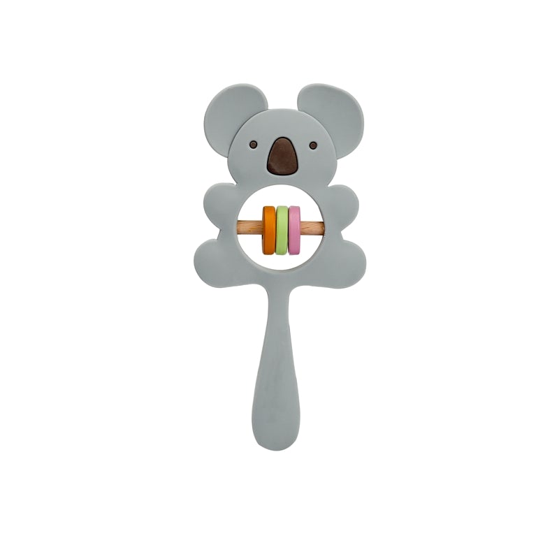 Silicone Koala Sloth Newborn Baby Handbells