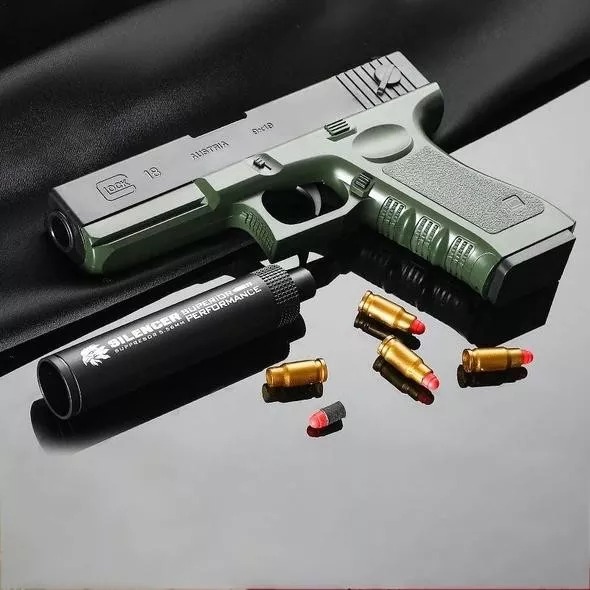 ❤️Early Spring Hot Sale-Glock & M1911 Shell Ejection Soft Bullet Toy Gun