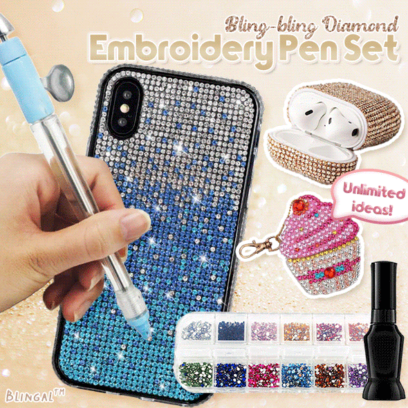 🎄Blingal DIY CRYSTAL Embroidery Pen