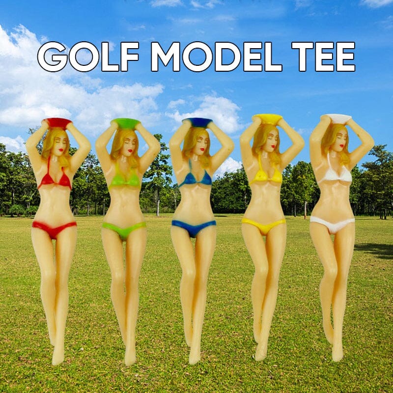 6Pcs Funny Bikini Blonde Golf Tee