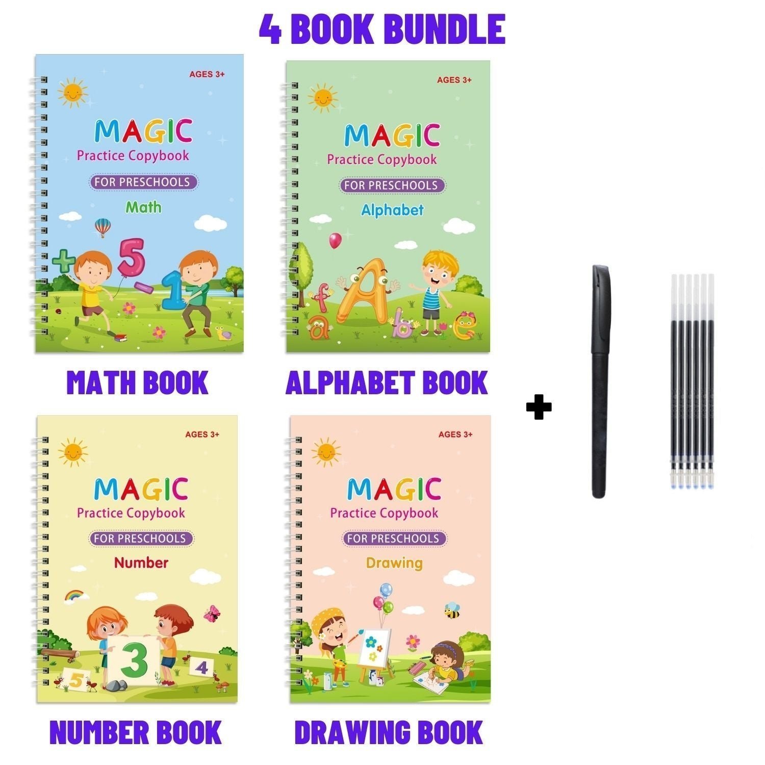 🔥Summer Hot Sale 48% off🔥📓 Children's Magic Copybooks