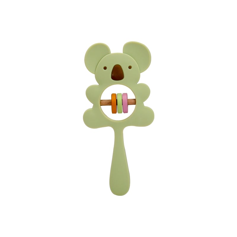 Silicone Koala Sloth Newborn Baby Handbells
