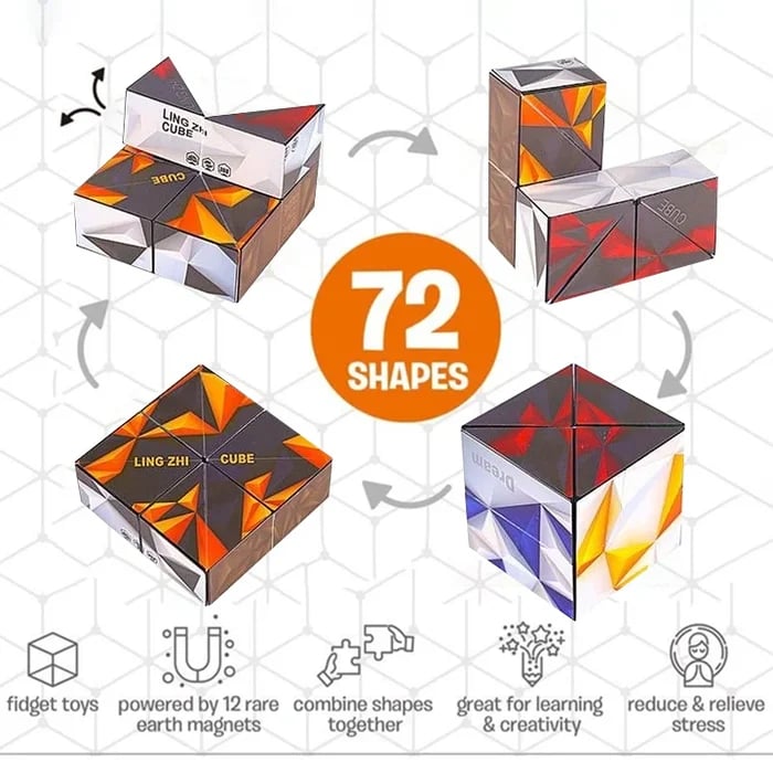 Extraordinary 3D Magic Cube-Buy 2 Free Shipping