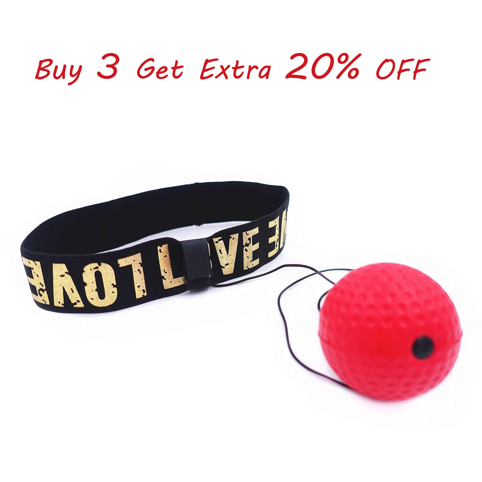 (CHRISTMAS PRE SALE - 38% OFF) Boxing Reflex Ball Headband - Buy 3 Get Extra 20% OFF
