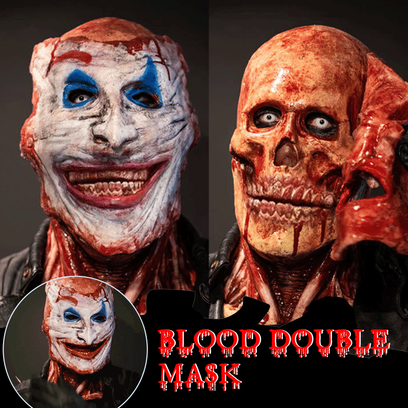 💀HALLOWEEN PRE-SALE 49% OFF - Blood Double Mask