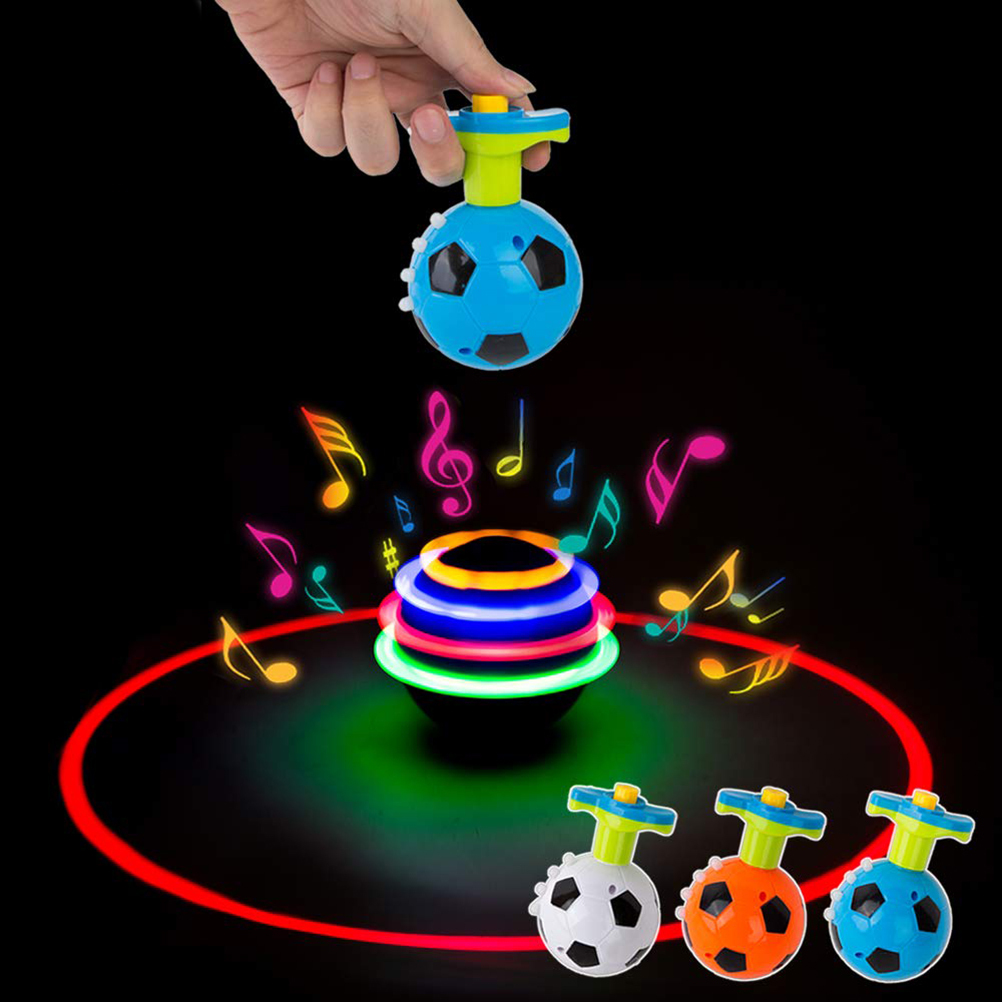  360° Spinning Glowing Football Gyro Toy 