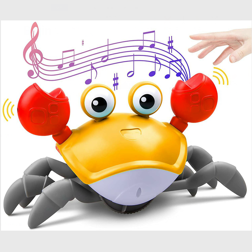 (💥Early Womens Day Sale💥- 50% OFF) Crawling Crab with Music and LED Light Up for Kids