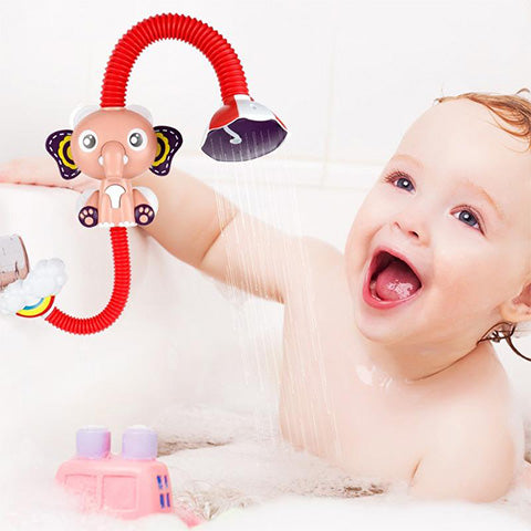 Cute Elephant Sprinkler Children Bath Toy