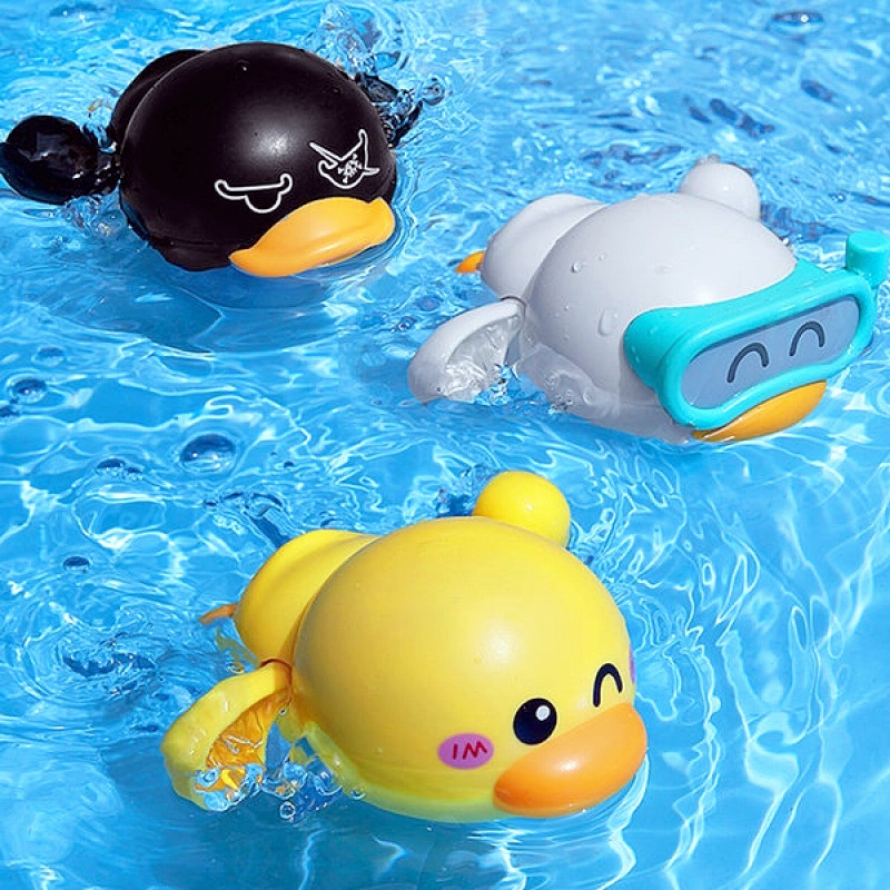 (🔥 Summer Hot Sale - Save 50% OFF) Wind-up Duck Baby Bath Toy, BUY 3 GET 1 FREE