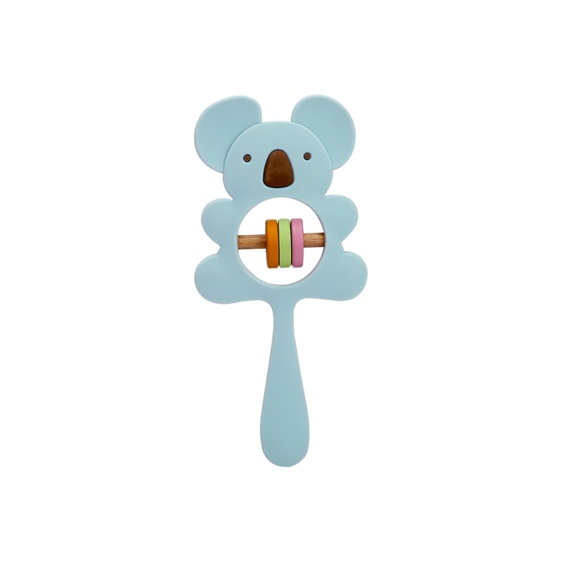 Silicone Koala Sloth Newborn Baby Handbells