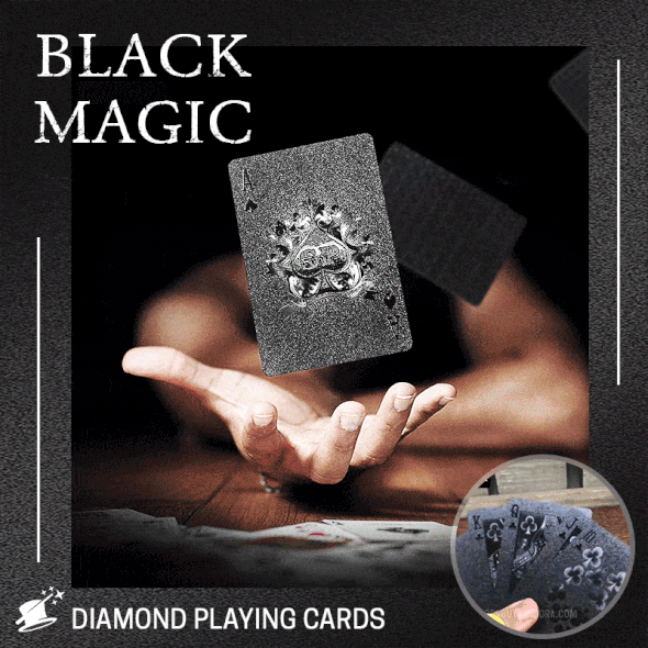 Luxury Magic Diamond Playing Card