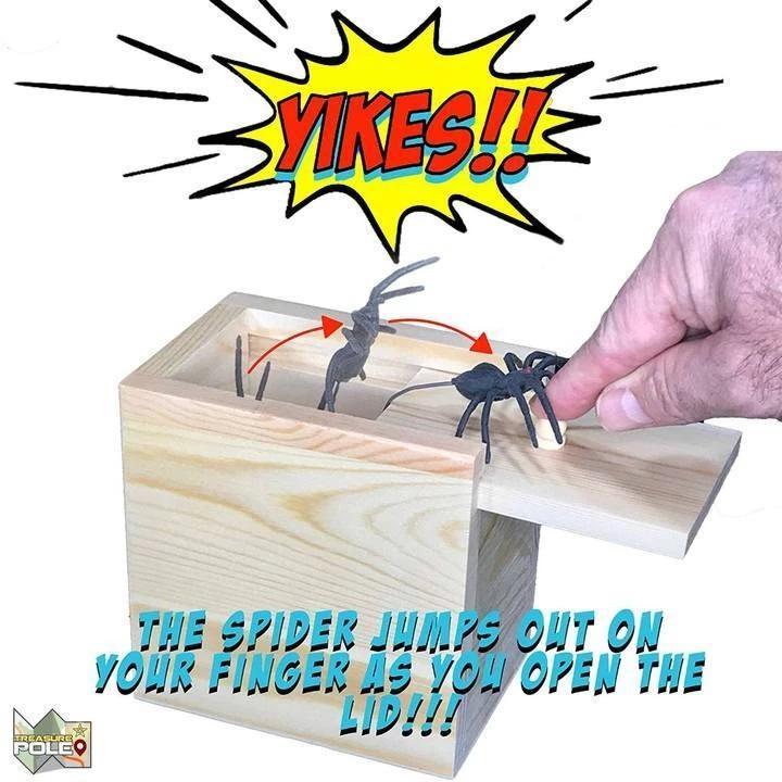Super Funny Crazy Prank Gift Box Spider 🎅 Toy Promotion 38%Off