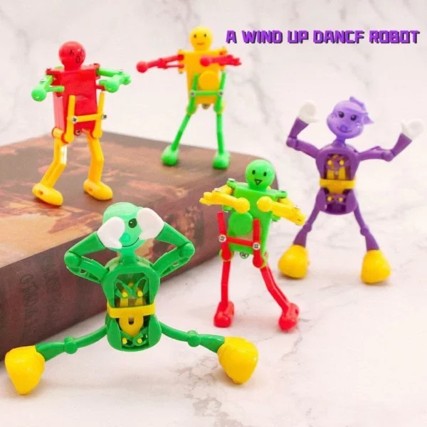 Laughing and dancing robot toy