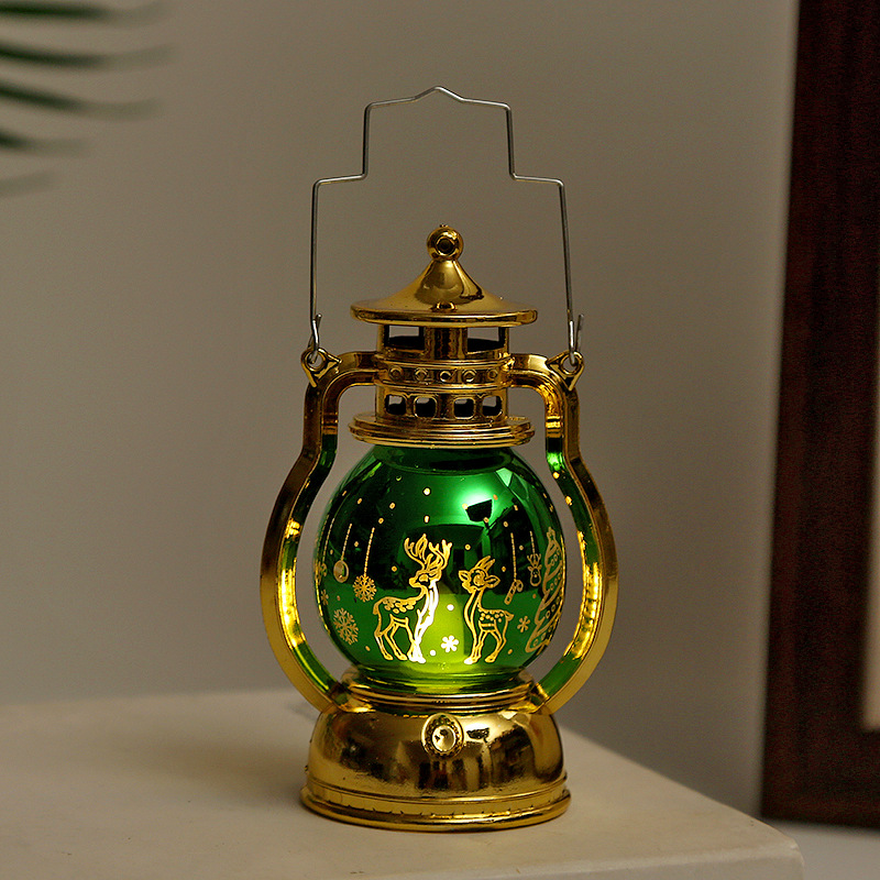 Christmas Lamp  LED Lantern Hanging Decor 