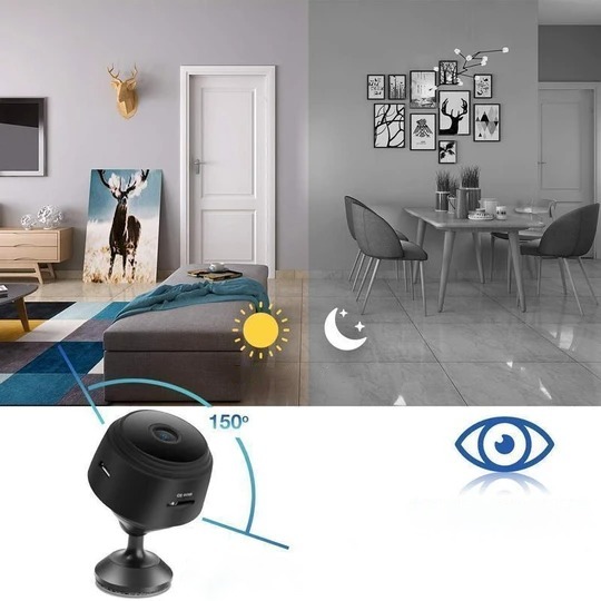1080p WiFi Mini Camera with Magnet