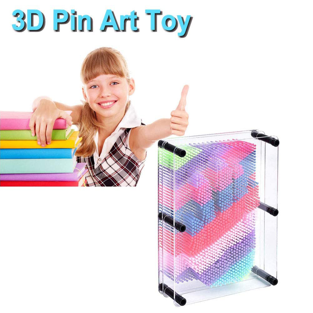  Colorful Handprint 3D Needle Painting Hand Model 