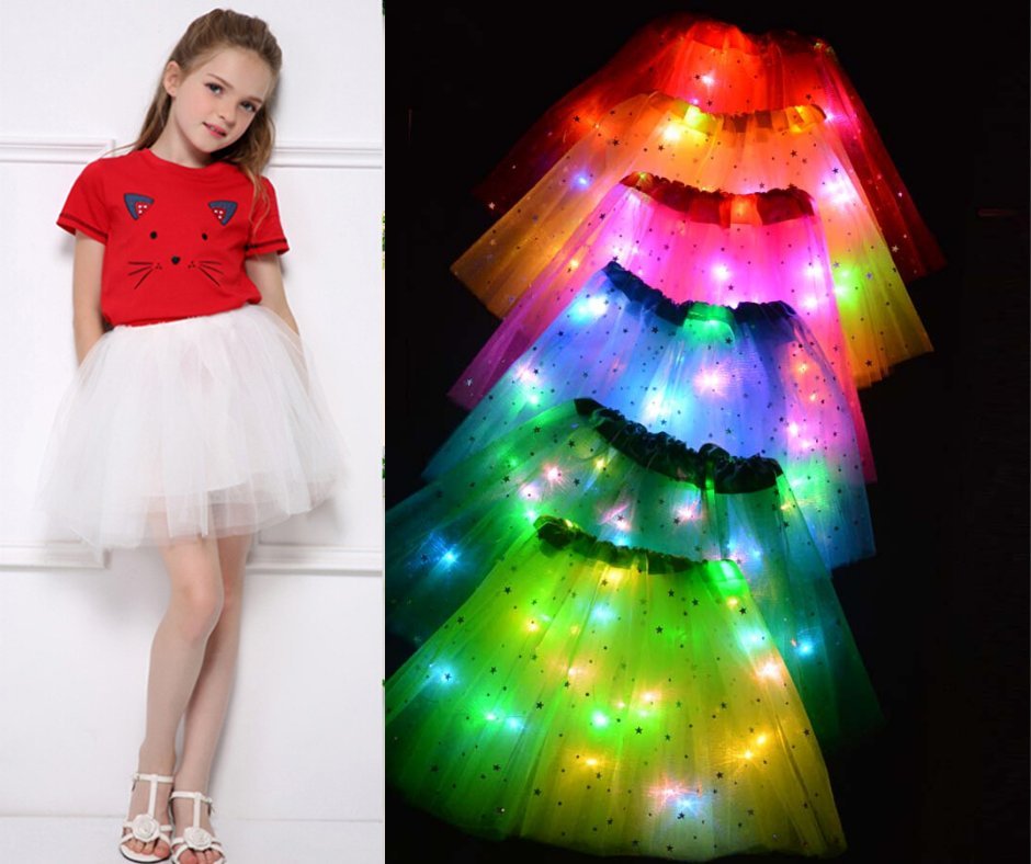 CHRISTMAS PRE SALE - Magical & Luminous LED Tutu Skirt