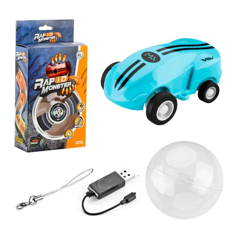 Mini High-Speed Laser Car Variable Speed 360 Degree Spins Toy
