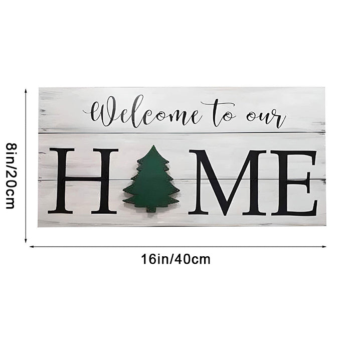 FAMILY SIGN WITH 7 INTERCHANGEABLE PIECES 