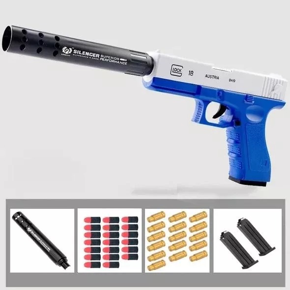 ❤️Early Spring Hot Sale-Glock & M1911 Shell Ejection Soft Bullet Toy Gun