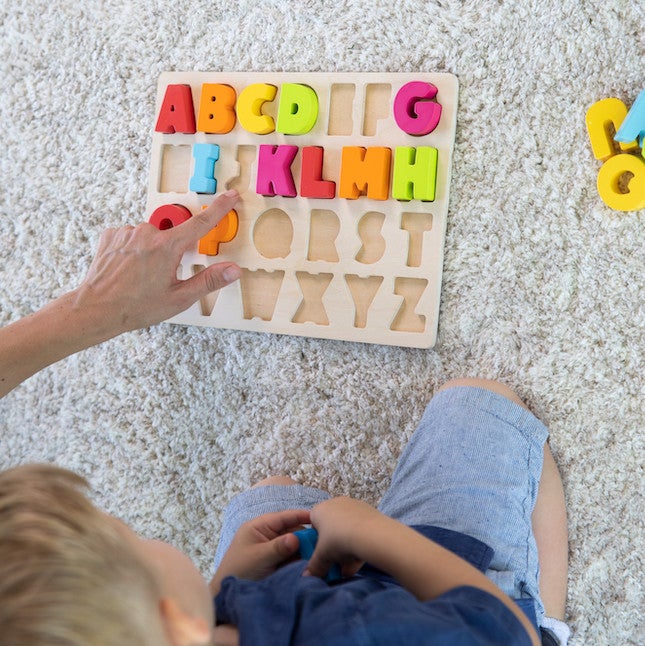 Chunky Alphabet Board - Uppercase