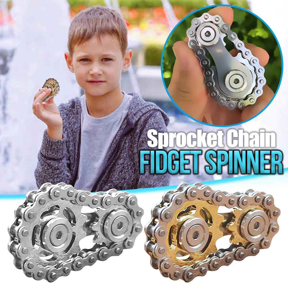 Sprocket Chain Fidget Spinner