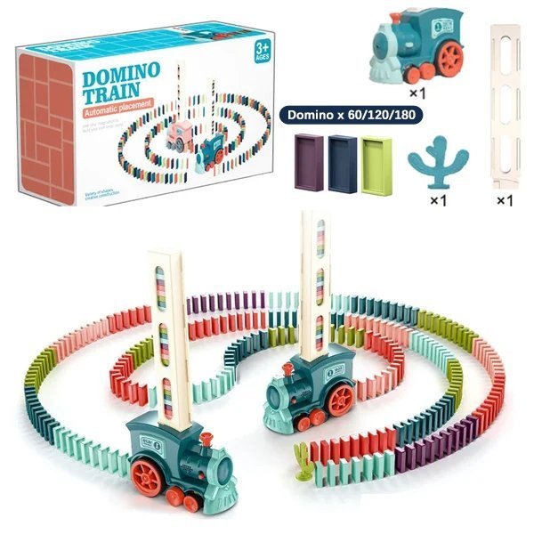 🔥49%OFF Sale Ends In Today - Dominoes Automatic Domino Train