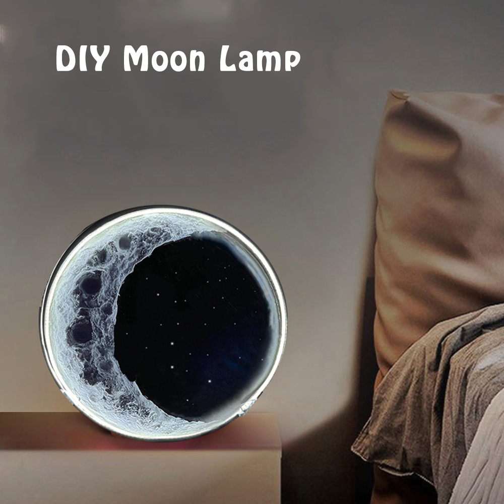 DIY 3D Moon Lamp