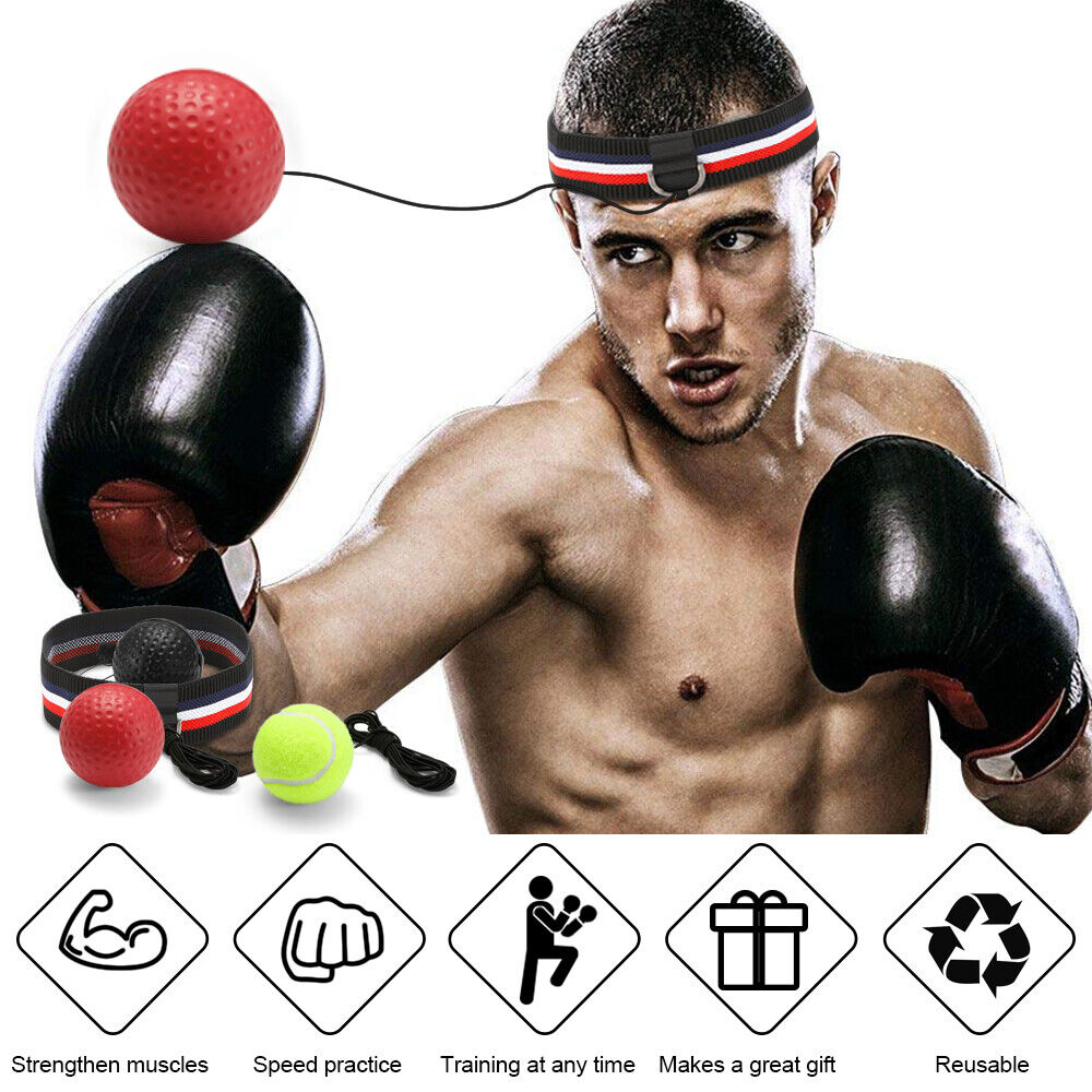 Boxing Reflex Ball Headband 