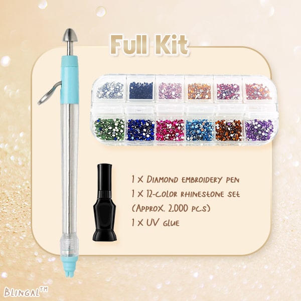 🎄Blingal DIY CRYSTAL Embroidery Pen