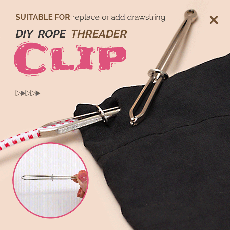 DIY Rope Threader Clip 